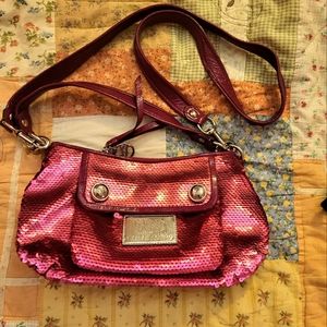 Coach Poppy Sequin Purse